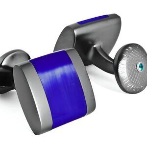 Freeway Cufflinks In Blue - Blue